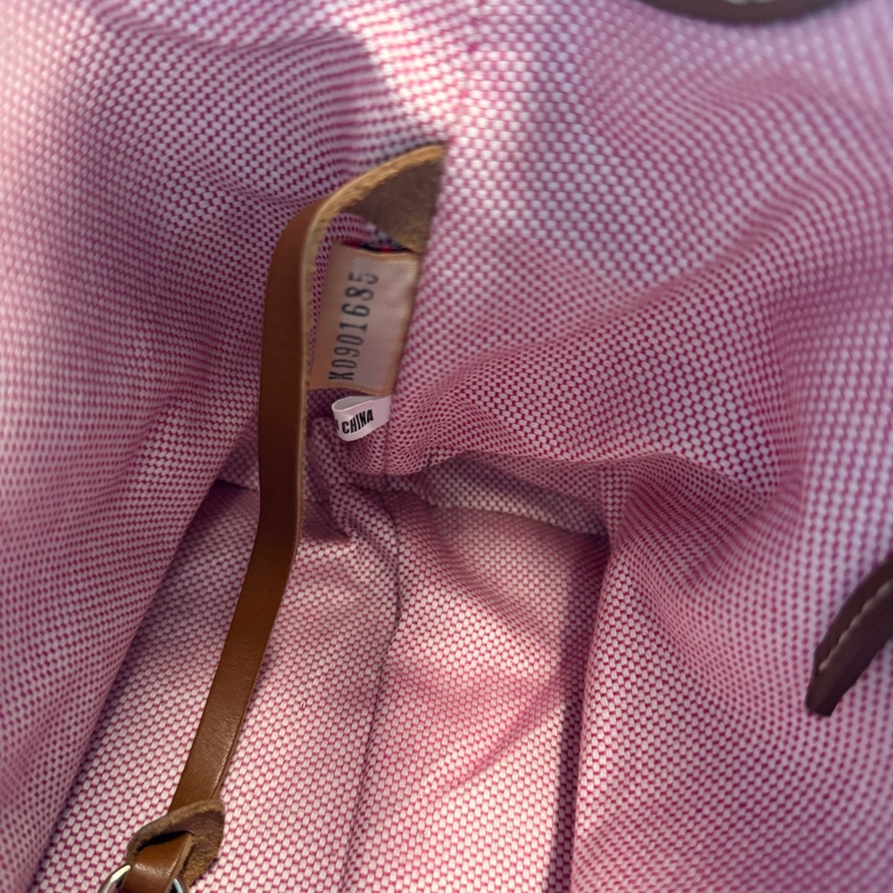 Dooney & Bourke Pink and Brown Shoulder Bag - Picture 7 of 8